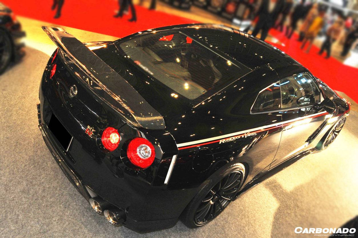 2008-2023 Nissan GTR R35 CBA  DBA  EBA VA-II Style Trunk Spoiler