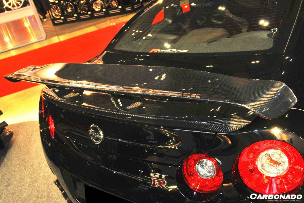 2008-2023 Nissan GTR R35 CBA  DBA  EBA VA-II Style Trunk Spoiler