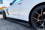2008-2016 Nissan GTR R35 CBA  DBA VA-II Style Carbon Fiber Side Skirts Under Board