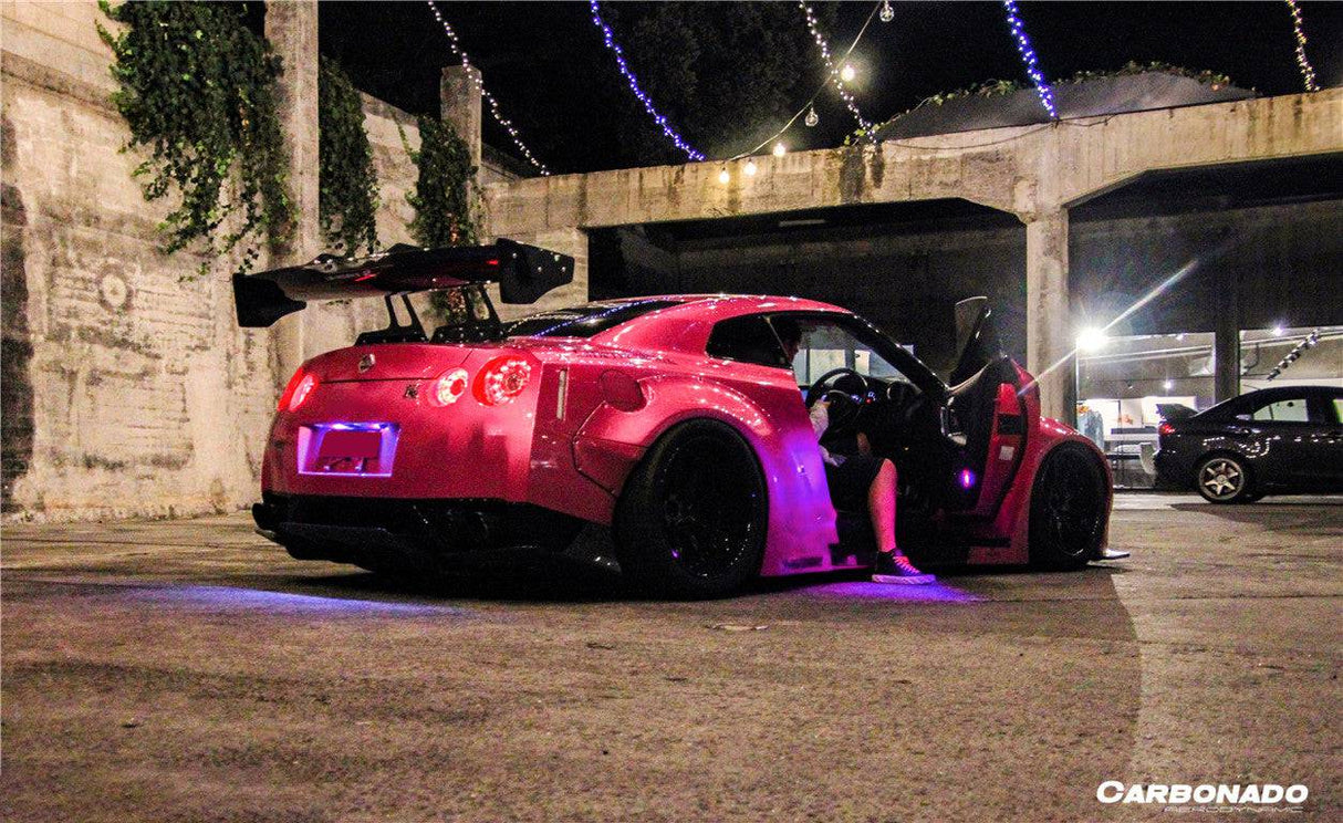 2008-2023 Nissan GTR R35 CBA    DBA    EBA DE Style Rear Diffuser