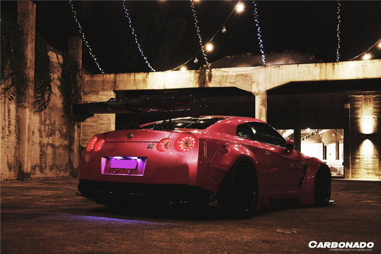 2008-2023 Nissan GTR R35 CBA    DBA    EBA DE Style Rear Diffuser