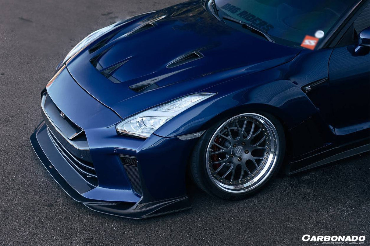 2009-2023 Nissan GTR R35 CBA  DBA  EBA TS Style Front Bumper