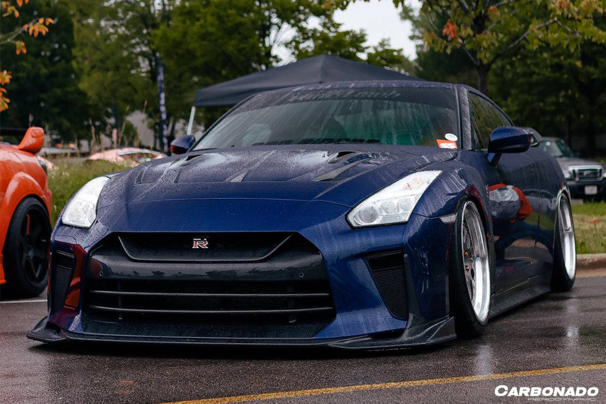 2009-2023 Nissan GTR R35 CBA  DBA  EBA TS Style Front Bumper