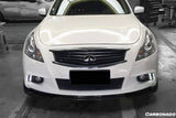 2010-2013 Infiniti G25 G37 Sedan EU Style Carbon Fiber Front Lip