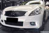 2010-2013 Infiniti G25 G37 Sedan EU Style Carbon Fiber Front Lip