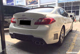 2011-2019 Infiniti Q70, Q70L, M37, M56 WD Style Rear Bumper with Tips