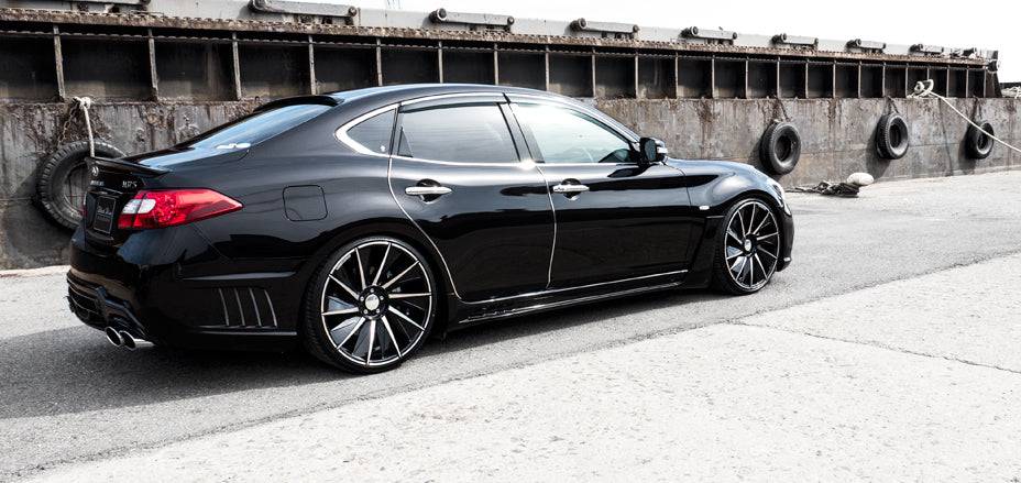 2014-2019 Infiniti Q70L WD Style Side Skirts