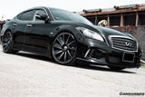 2011-2019 Infiniti Q70, Q70L, M37, M56 WD Style Front Bumper with led Light