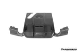 2011-2019 BMW 3 Series F30 F35 M-Tech GV Style Carbon Fiber Rear Lip with Caps
