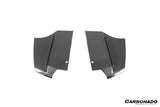 2011-2019 BMW 3 Series F30  F35 M-Tech GV Carbon Fiber Rear Lip with Diffuser   Caps