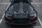 2011-2021 Lamborghini Aventador Coupe CA Style Carbon Fiber Engine Hood And Wing  | Fits LP700, LP720, LP750, LP740