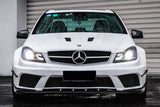 2012-2014 Mercedes Benz W204 C63 AMG Sedan BKSS Style Wide Full Body Kit