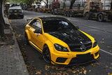 2012-2014 Mercedes Benz W204 C63 AMG Sedan BKSS Style Wide Full Body Kit