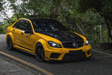2012-2014 Mercedes Benz W204 C63 AMG Sedan BKSS Style Wide Full Body Kit