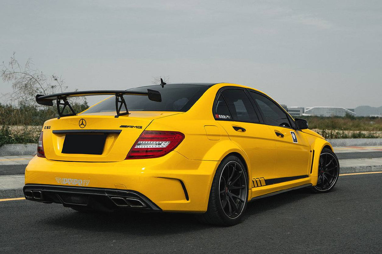 2012-2014 Mercedes Benz W204 C63 AMG Sedan BKSS Style Wide Full Body Kit
