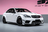 2012-2014 Mercedes Benz W204 C63 AMG Sedan BKSS Style Wide Full Body Kit