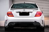 2012-2014 Mercedes Benz W204 C63 AMG Sedan BKSS Style Wide Full Body Kit