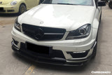 2012-2014 Mercedes Benz W204 C63 AMG Sedan | Coupe BK Style Front Bumper Canard