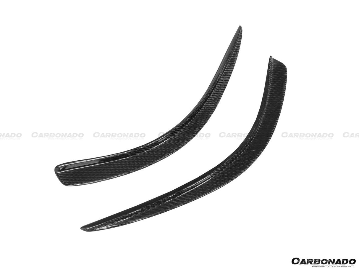 2012-2014 Mercedes Benz W204 C63 AMG Sedan | Coupe BK Style Front Bumper Canard