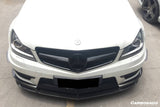 2012-2014 Mercedes Benz W204 C63 AMG Sedan | Coupe BK Style Front Bumper Canard