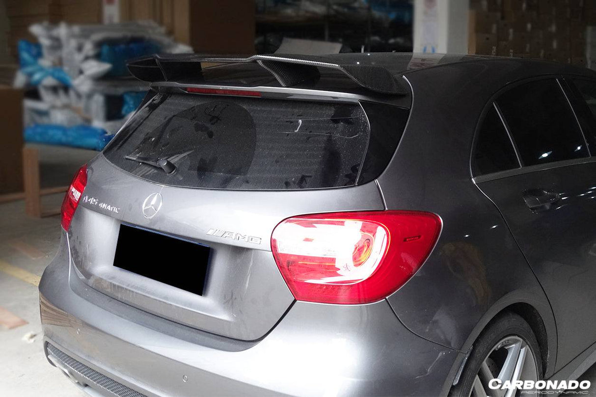 2013-2018 Mercedes Benz W176 A Class A250 A200 A45 AMG CARBON FIBER ROOF WING SPOILER