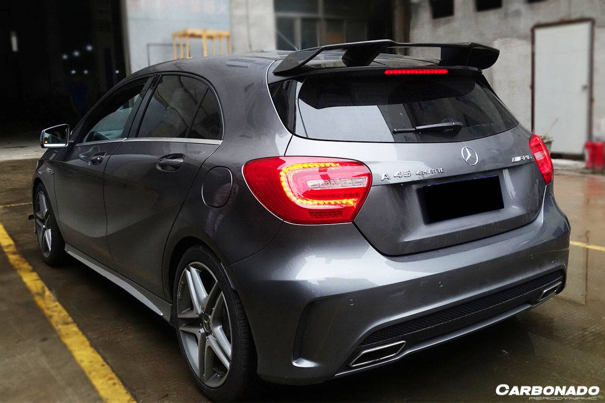 2013-2018 Mercedes Benz W176 A Class A250 A200 A45 AMG CARBON FIBER ROOF WING SPOILER