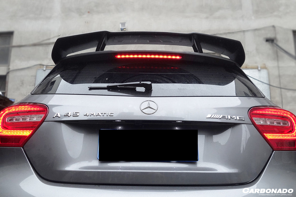 2013-2018 Mercedes Benz W176 A Class A250 A200 A45 AMG CARBON FIBER ROOF WING SPOILER