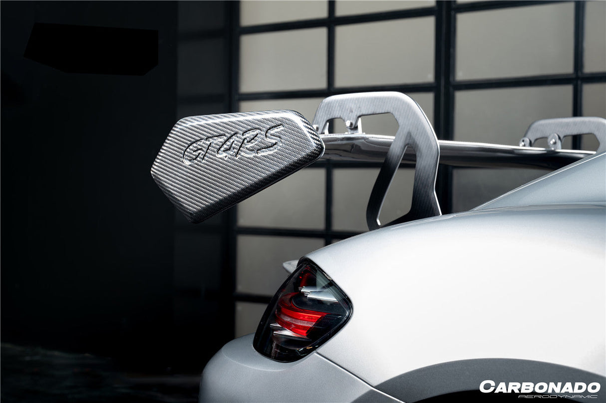 2012-2025 Porsche 718 981 Cayman Boxster GT4RS Style Dry Carbon Fiber Spoiler Wing