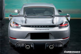 2012-2025 Porsche 718 981 Cayman Boxster GT4RS Style Dry Carbon Fiber Spoiler Wing