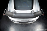 2012-2025 Porsche 718 981 Cayman Boxster GT4RS Style Dry Carbon Fiber Spoiler Wing
