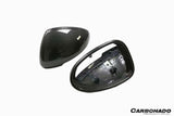 2014-2024 Porsche Macan 95B Dry Carbon Fiber Mirror Housing Replacement | Fits T, S, GTS, Turbo, Turbo S, 4 Electric, Turbo (NO BSA Holes)