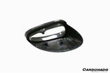 2014-2024 Porsche Macan 95B Dry Carbon Fiber Mirror Housing Replacement | Fits T, S, GTS, Turbo, Turbo S, 4 Electric, Turbo (NO BSA Holes)