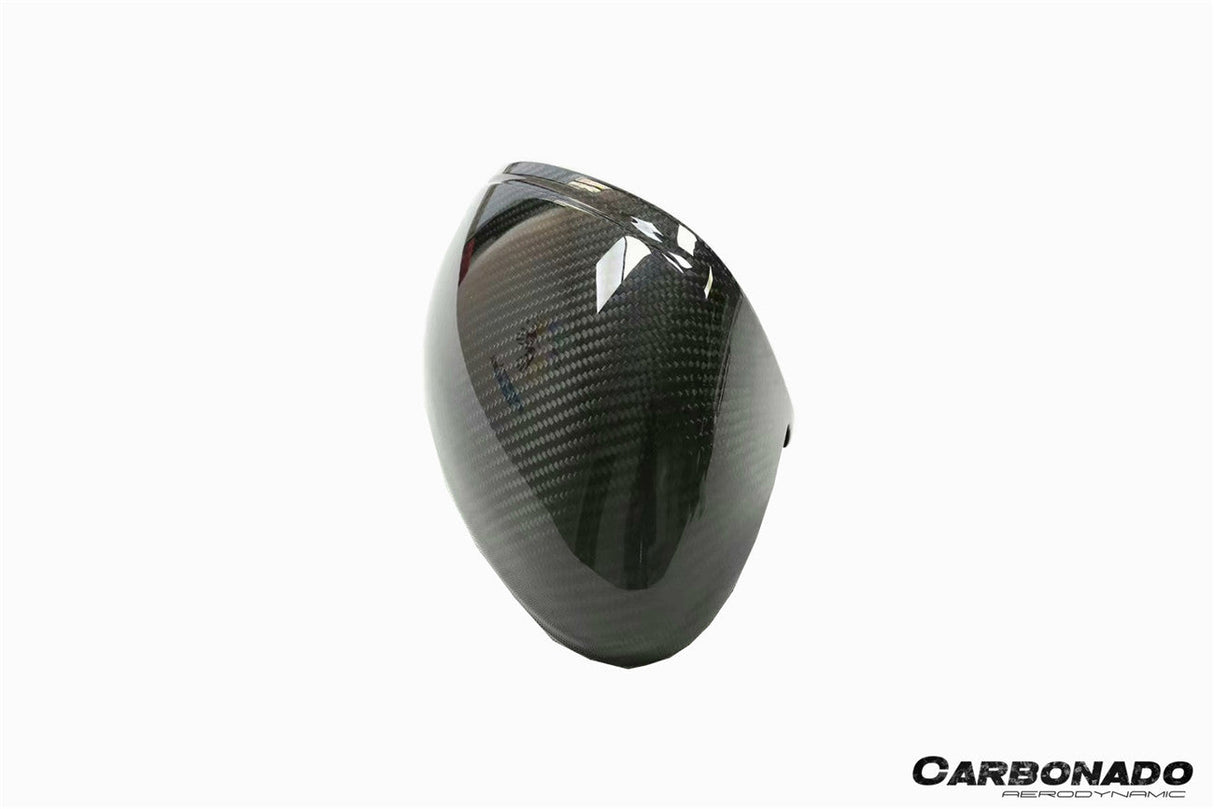 2014-2024 Porsche Macan 95B Dry Carbon Fiber Mirror Housing Replacement | Fits T, S, GTS, Turbo, Turbo S, 4 Electric, Turbo (NO BSA Holes)