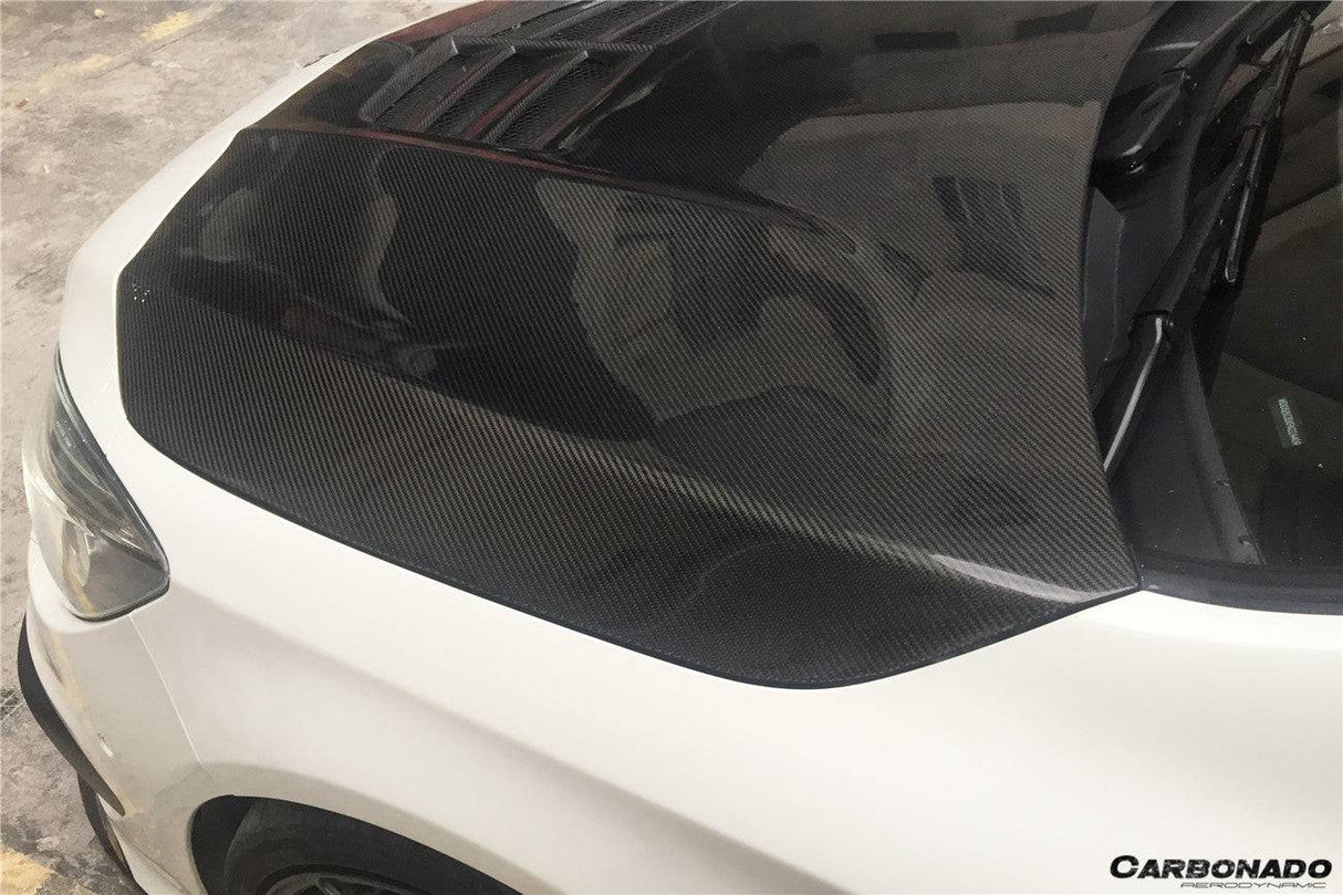 2013-2018 Mercedes Benz W117 CLA Class Black Sails Style Hood