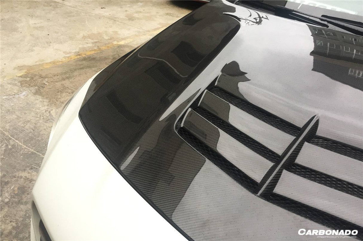 2013-2018 Mercedes Benz W117 CLA Class Black Sails Style Hood
