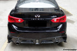 2014-2024 Infiniti Q50 Sedan DP Style Carbon Fiber Trunk Spoiler