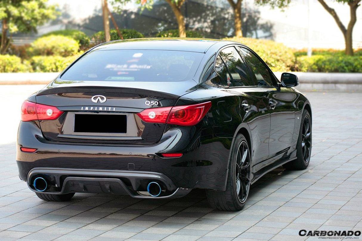 2014-2017 Infiniti Q50 Sedan SN Style Rear Lip