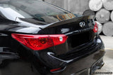 2014-2024 Infiniti Q50 Sedan DP Style Carbon Fiber Trunk Spoiler