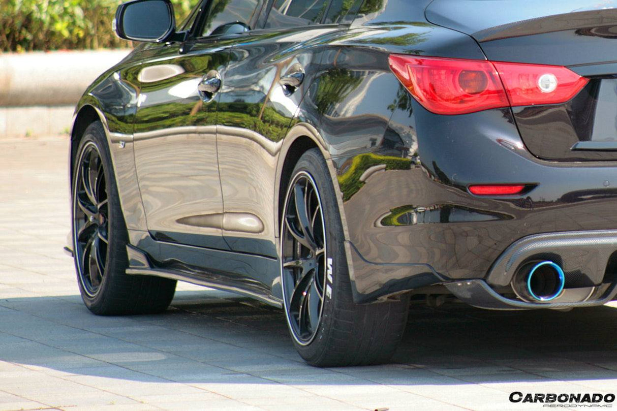 2014-2017 Infiniti Q50 Sedan SN Style Side Skirts