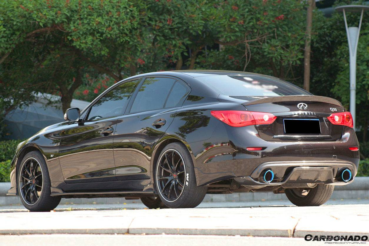 2014-2017 Infiniti Q50 Sedan SN Style Rear Lip