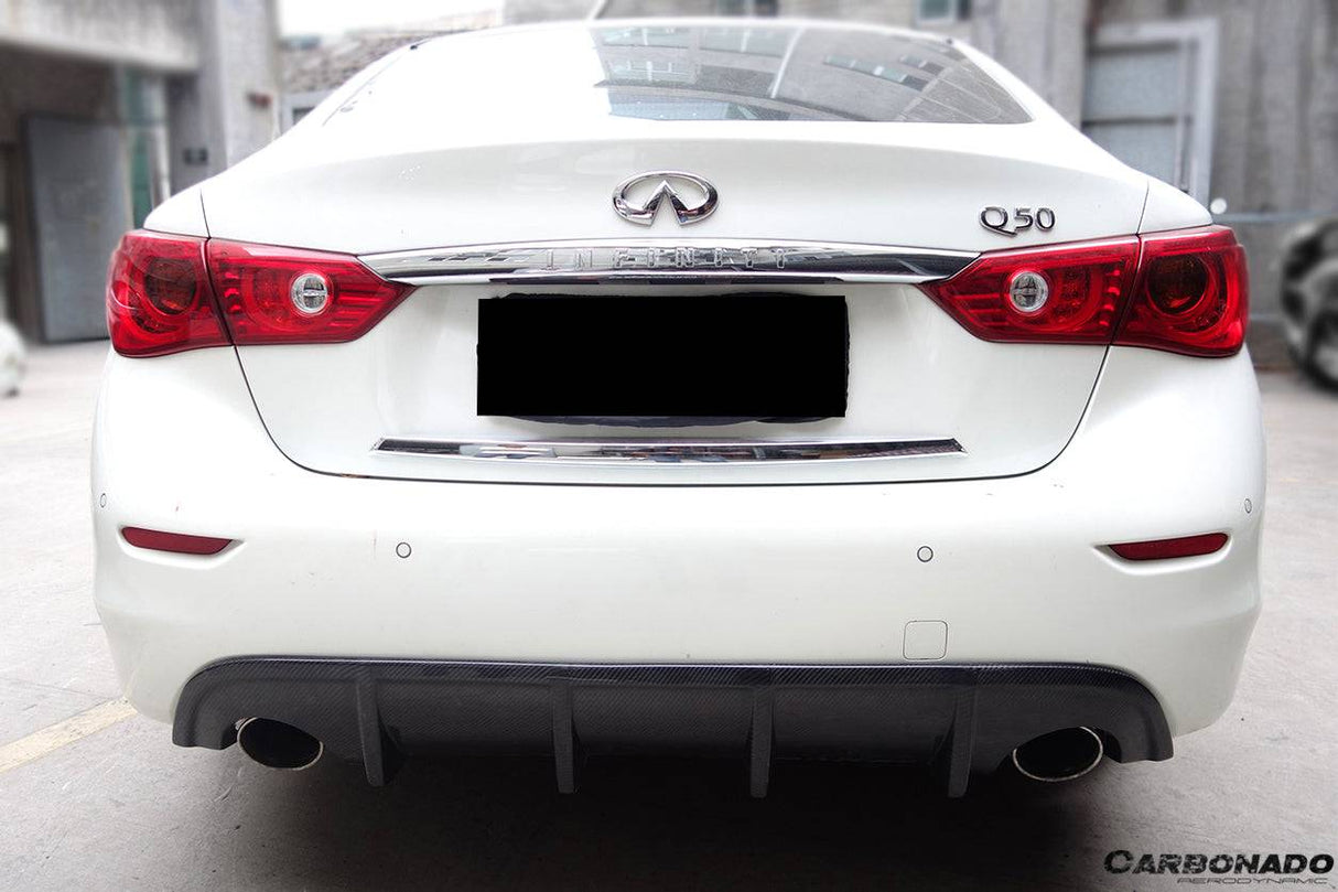 2014-2017 Infiniti Q50 Sedan SN Style Rear Lip