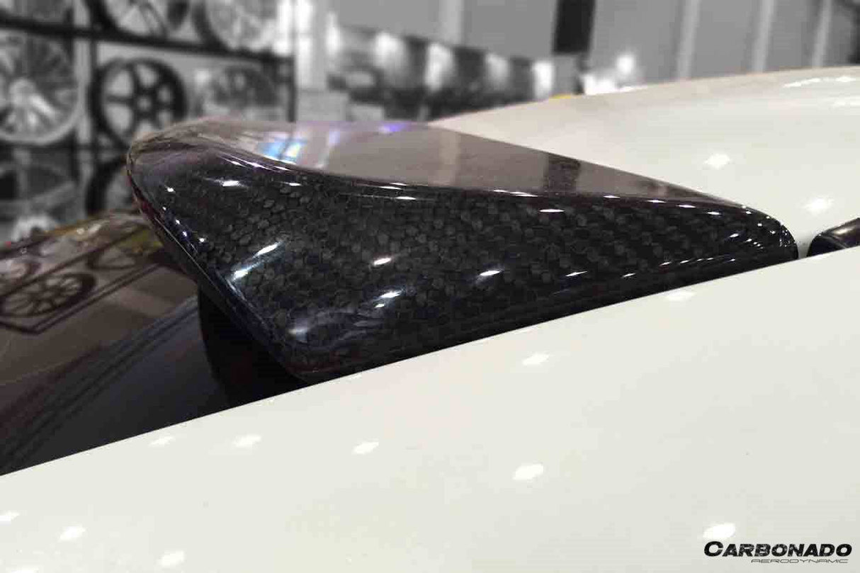 2014-2024 Infiniti Q50 Sedan SN Style Carbon Fiber Roof Spoiler