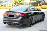 2014-2024 Infiniti Q50 Sedan DP Style Carbon Fiber Trunk Spoiler