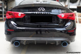 2014-2017 Infiniti Q50 Sedan VE Style Rear Lip and Diffuser