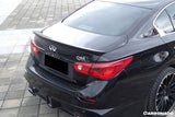 2014-2024 Infiniti Q50 Sedan SN Style Carbon Fiber Trunk Spoiler