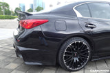 2014-2024 Infiniti Q50 Sedan SN Style Carbon Fiber Trunk Spoiler