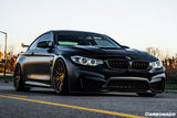 2014-2020 BMW M3 F80 M4 F82 SM Style Carbon Fiber Front Lip | Fits M3 F80, M4 F82, F83 M4