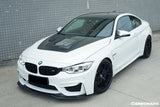 2014-2020 BMW M3 F80 M4 F82 SM Style Carbon Fiber Front Lip | Fits M3 F80, M4 F82, F83 M4
