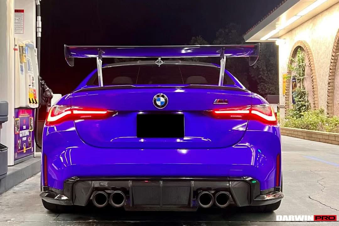 2014-2023 BMW M4 GTS2 Style Carbon Fiber Trunk Spoiler