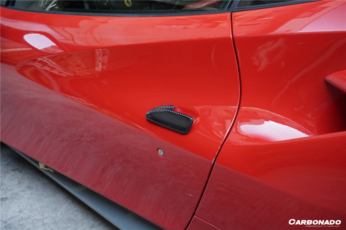 2015-2019 Ferrari 488 GTB Spider MSY Style Carbon Fiber Door Handle